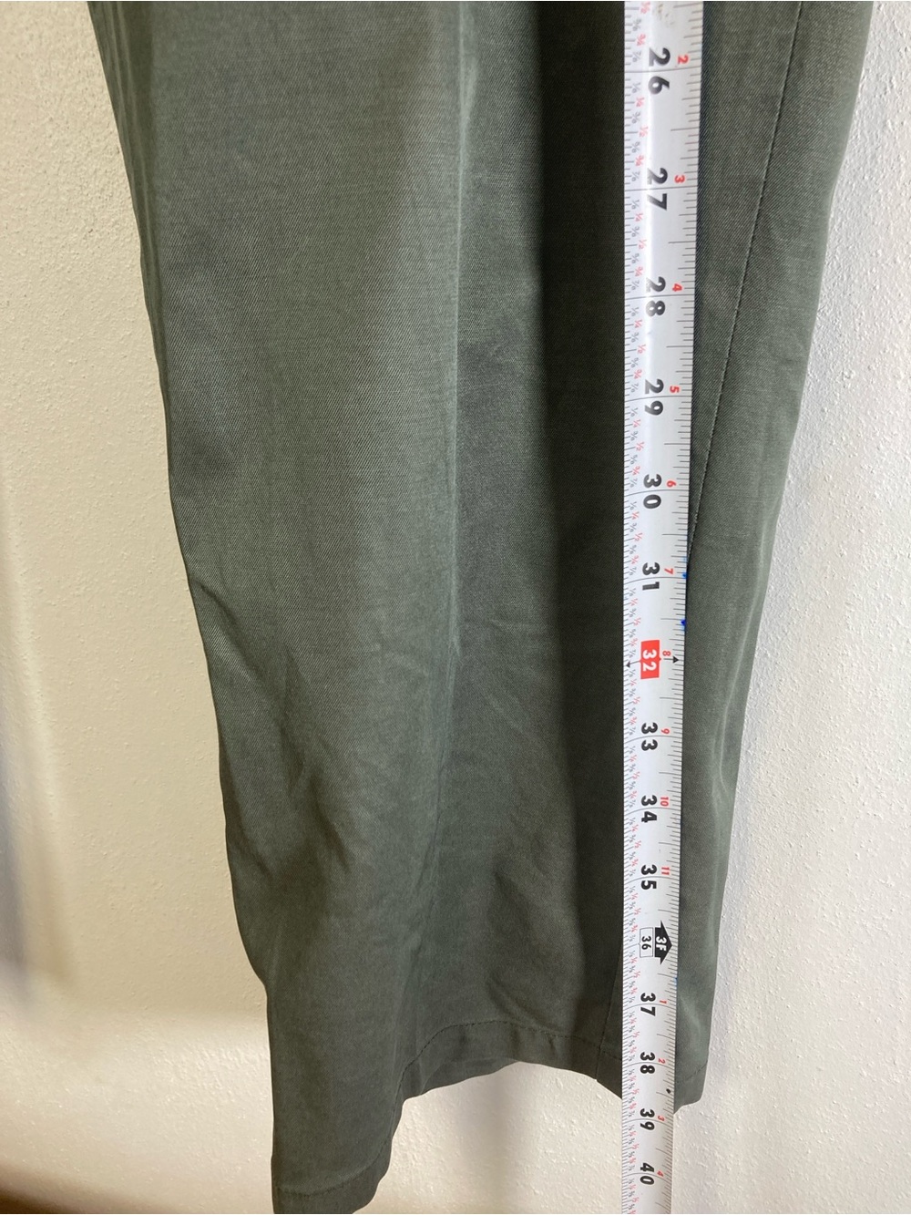 Williams & Kent Mansfield Relaxed Fit Pants Twill Olive Green Size 42 Casual - Picture 6 of 13